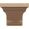Ekena Millwork 8"W x 16"D x 8"H Wide Warren Rough Cedar Woodgrain TimberThane Corbel, Primed Tan CORUR08X16X08WARRCPR - alternate 2
